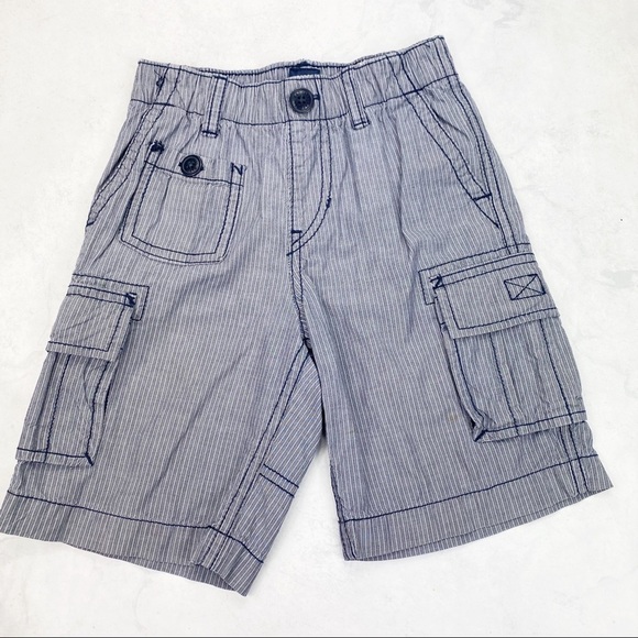 [Gap] Striped Cargo Shorts - Picture 1 of 2